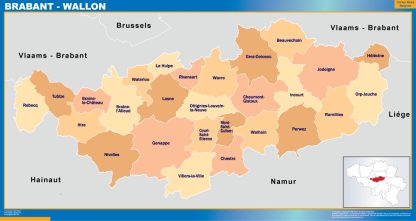 Brabant Wallon gemeenten