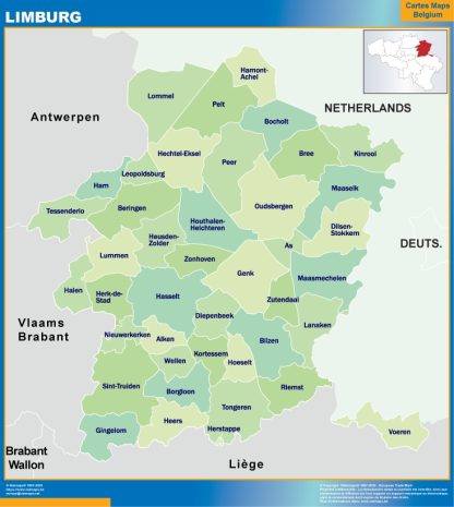 Limburg gemeenten