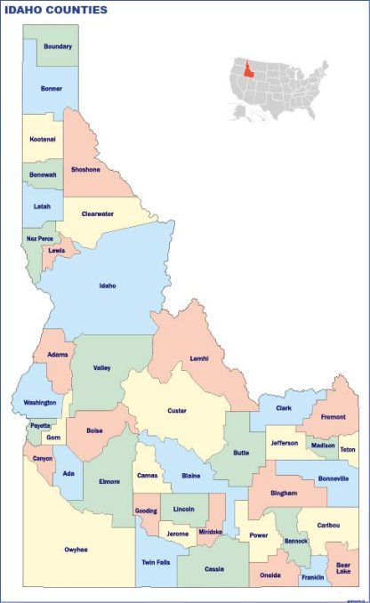 Idaho counties