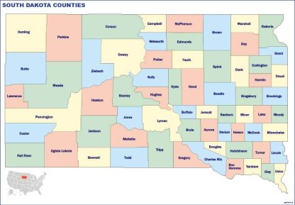 South Dakota counties