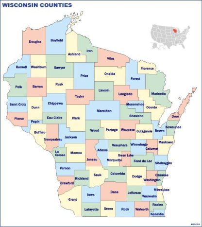 Wisconsin counties